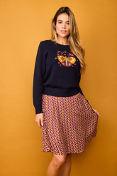 Geometric Top Skirt